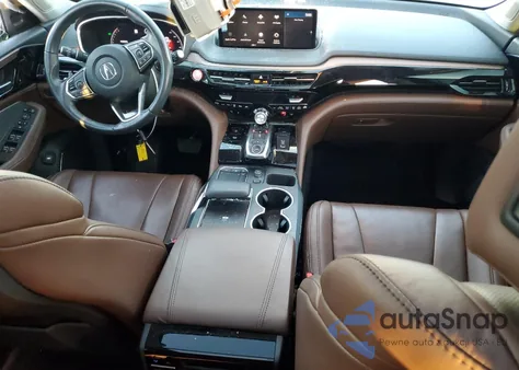 2022 Acura Mdx Technology z USA, uszkodzony, nr VIN 5J8YE1H47NL003115